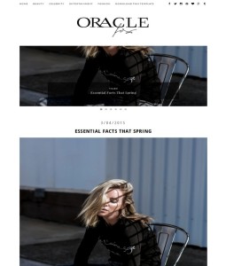 oracle blogger template