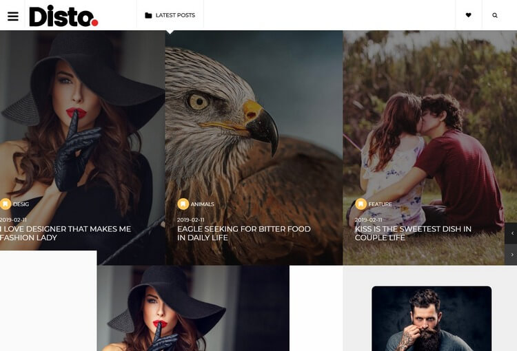 Disto-Blogger-Template